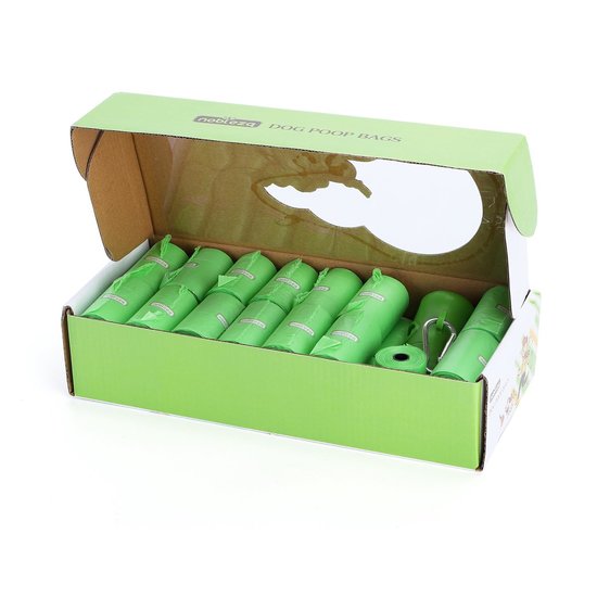 Nobleza poepzakjes 450 stuks met dispenser