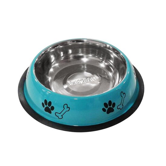 Nobleza voer- drinkbak design RVS 25,5x5,7 cm