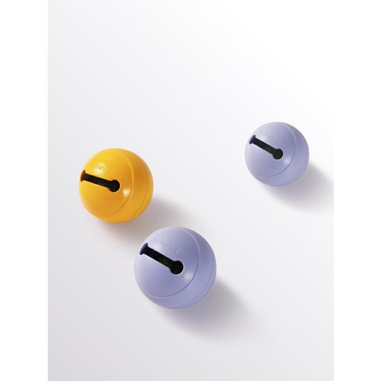 PETLUX 3-in-1 krabhuis met kattenspeeltje (paars)