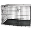 Pawise draadkooi M zwart 78x48x55 cm