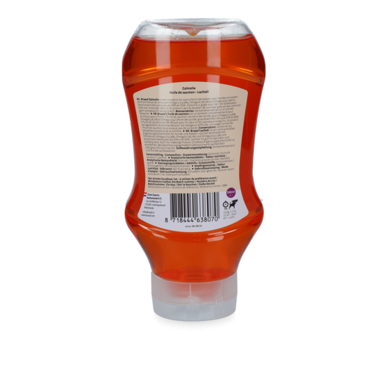 Braaaf zalmolie voor hond & kat 500 ml