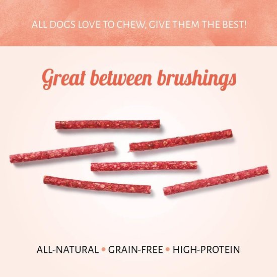 Antos Crunchy Munchy sticks 10 mm rood 1 kg