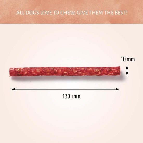 Antos Crunchy Munchy sticks 10 mm rood 1 kg