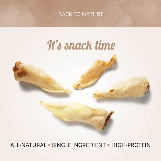 Antos natuurlijke schaaps/lamsoren 5 kg - Grootverpakking