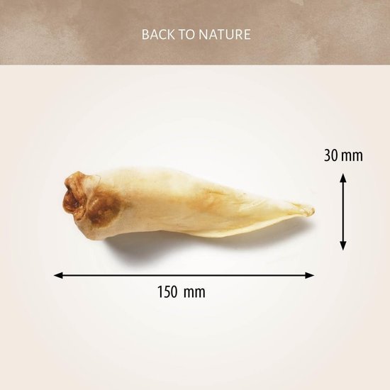 Antos natuurlijke schaaps/lamsoren 5 kg - Grootverpakking