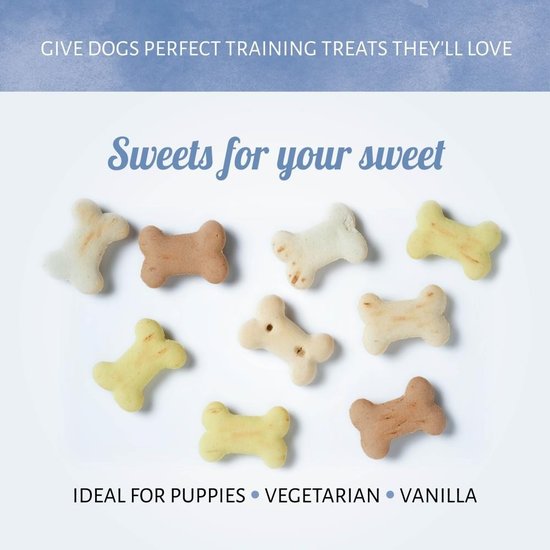 Antos Vega Micro Bones Vega hondenkoekjes Vanille 10 kg - grootverpakking