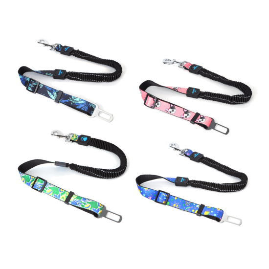 Nobleza elastische autogordel voor honden (2.5x70-90 cm)