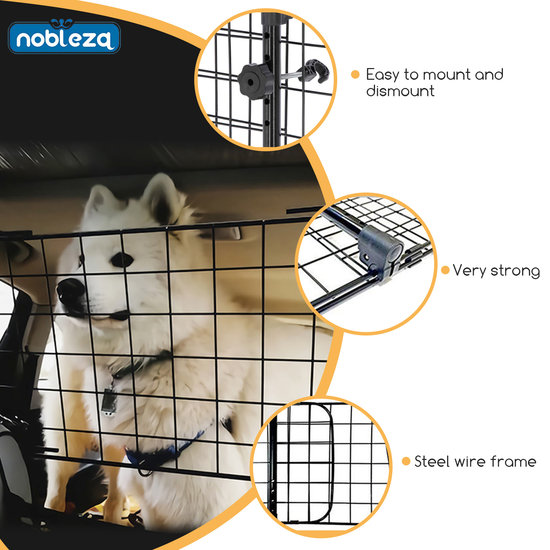Nobleza hondenrek auto verstelbaar (96-145 cm)