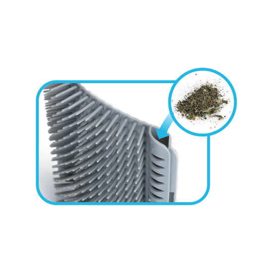 Nobleza massageborstel met catnip (kattenkruid)