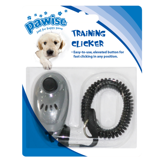 Pawise training clicker hond (7x3.5 cm)