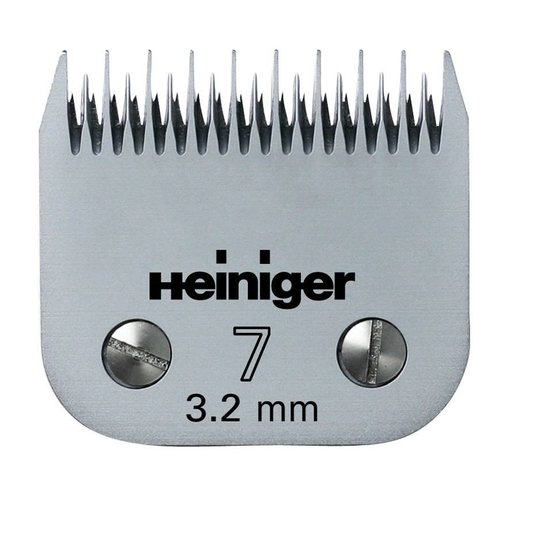 Heiniger messenset 3,2 mm voor honden (#7)