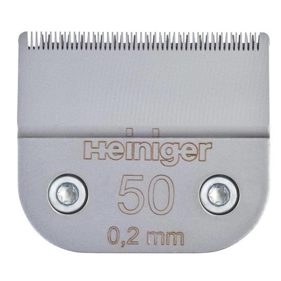 Heiniger messenset 0,2 mm voor katten (#50)