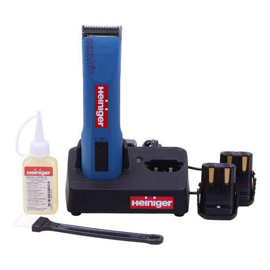 Heiniger Saphir Accu-tondeuse #40 + 2 accu's