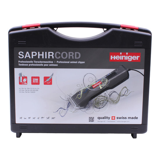 Heiniger Saphir Cord 230V Scheerkop #40