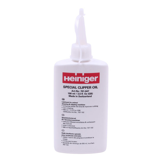 Heiniger scheermachine olie 100 ml