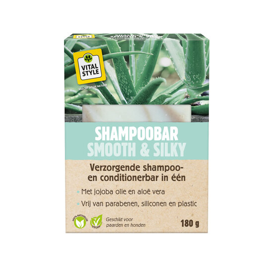 Vitalstyle Shampoobar Smooth & Silky - voor honden en paarden