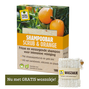 Shampoobar Scrub & Orange