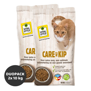 Kip kattenbrokken 2x10 kg (duopack)