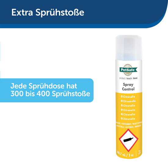 PetSafe® navulling citroen spray 88.7 ml - voor trainer halsbanden