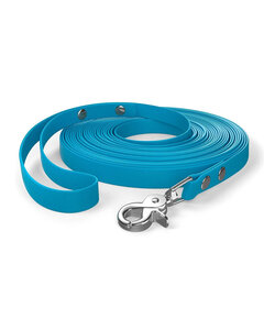 PVC hondenlijn 1.6 cm blauw - 10 meter