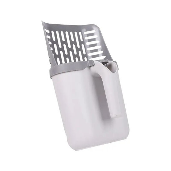 EcoPedz kattenbakschep Easy Open met opvangbak + 3 rol opvangzakjes GRATIS