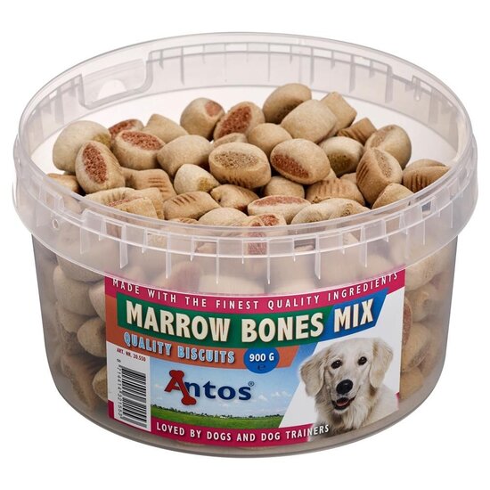 Antos hondenkoekjes Mergpijpjes Mix 900 gr