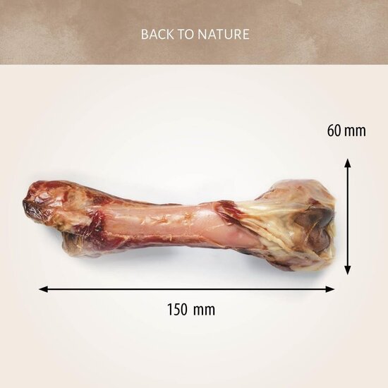 Antos vers Palermo ham been 490 gram (ca. 22 cm)