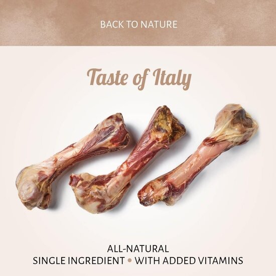 Antos vers Palermo ham been 490 gram (ca. 22 cm)