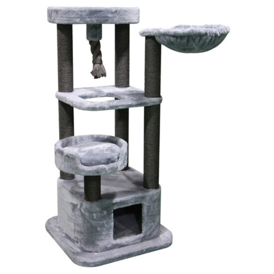 Adori krabpaal Savannah grijs 60x60x120 cm