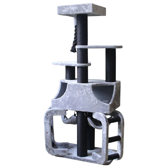 Adori krabmeubel Chanel met mand grijs 70x40x175 cm