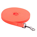 EcoPedz PVC hondenlijn 2.0 cm Fluo Orange - 10 meter - Ultra light
