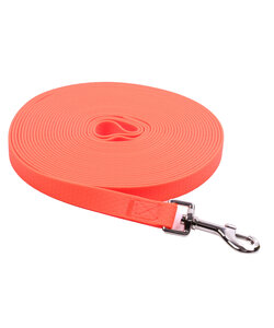 PVC hondenlijn 2.0 cm Fluo Orange - 10 meter