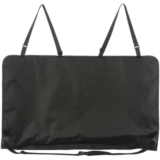 Trixie autostoel kussen dubbel zwart (95x10x50 cm)