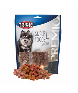 vlees 4 soorten superfood kip/eend/rund 400 gram