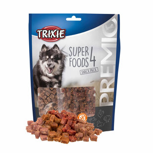 vlees 4 soorten superfood kip/eend/rund 400 gram