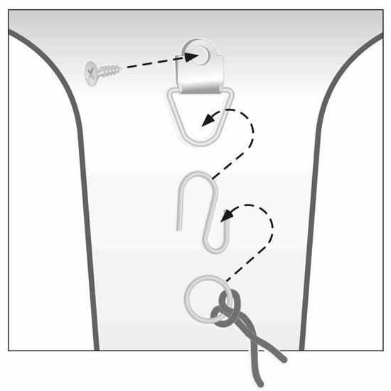 Trixie honden veiligheidsnet voor auto 120x100 cm