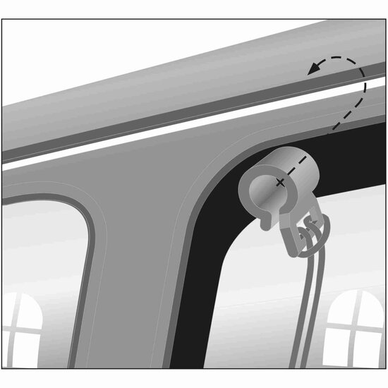 Trixie honden veiligheidsnet voor auto 120x100 cm