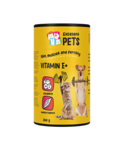 Vitamin E Plus Hond & Kat 250 gram