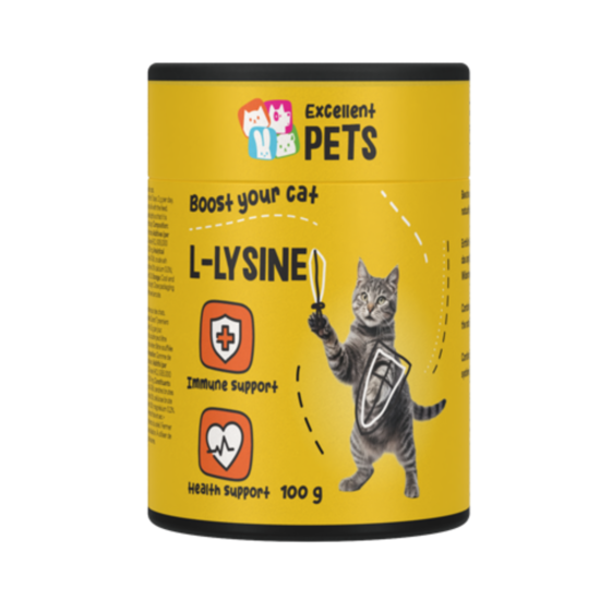 Excellent Pets Cat L-Lysine 100 gram