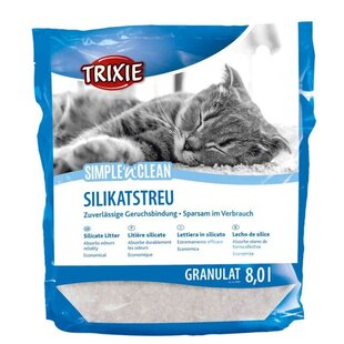 Eenvoudig en schoon silicium kattenbakvulling granulaat 8 l