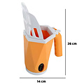 EcoPedz kattenbakschep V2 met opvangbak Orange