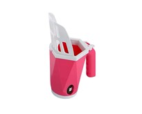 kattenbakschep V2 met opvangbak Fuchsia