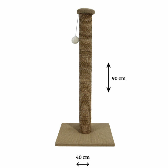Adori krabpaal single Mia naturel 40x40x90 cm