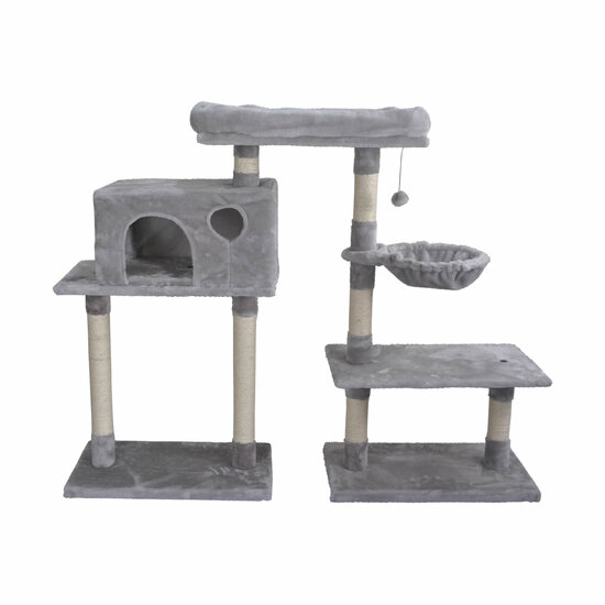 Adori krabpaal Kingsley 3-in-1 grijs 70x60x112 cm