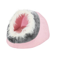 kattenmand iglo Minou roze/grijs (41x35x26 cm)