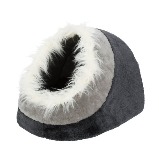 Trixie kattenmand iglo Minou grijs (41x35x26 cm)