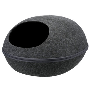 kattenmand iglo Liva antraciet (47x40x24 cm)
