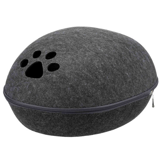 Trixie kattenmand iglo Liva antraciet (47x40x24 cm)