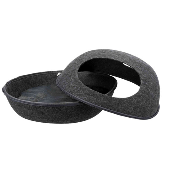 Trixie kattenmand iglo Liva antraciet (47x40x24 cm)