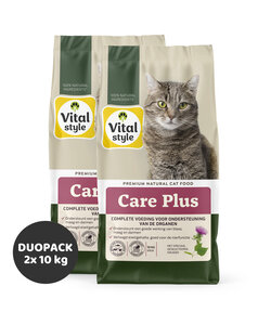 Care Plus kattenbrokken 2x10 kg (duopack)